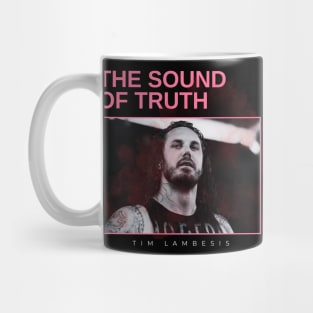 the sound of truth - vintage minimalism Mug